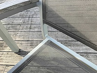 Farmers weave terrastafel + stoelen (6x) - afbeelding 6 van  10