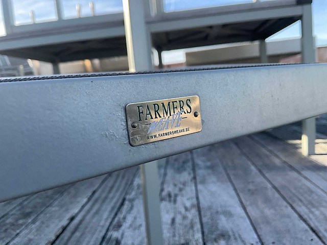 Farmers weave terrastafels (6x) + stoelen (24x) - afbeelding 5 van  7