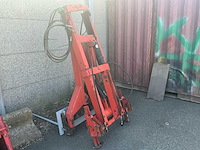Farmi hydraulische balengrijper met hefmast - afbeelding 7 van  13