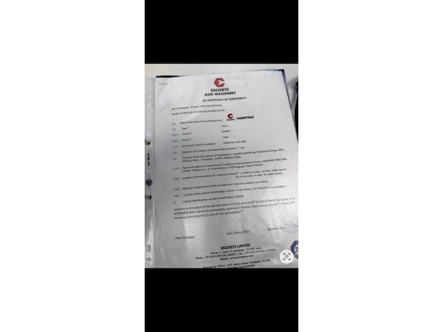 Farmtrac 26pk tractor - afbeelding 31 van  31