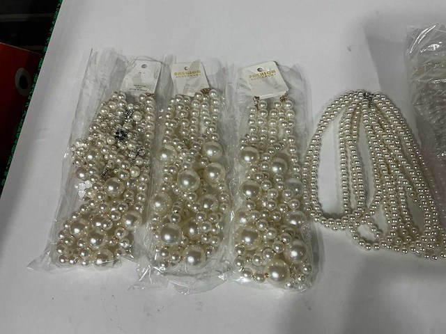 Fashion accessoiry halsketting (14x) - afbeelding 2 van  6