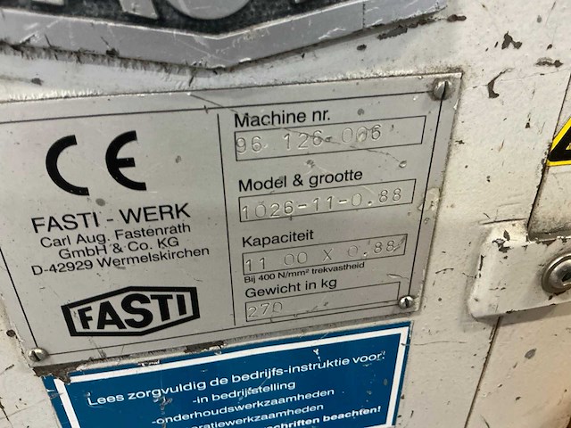 Fasti 1026 plaatwals - afbeelding 4 van  5