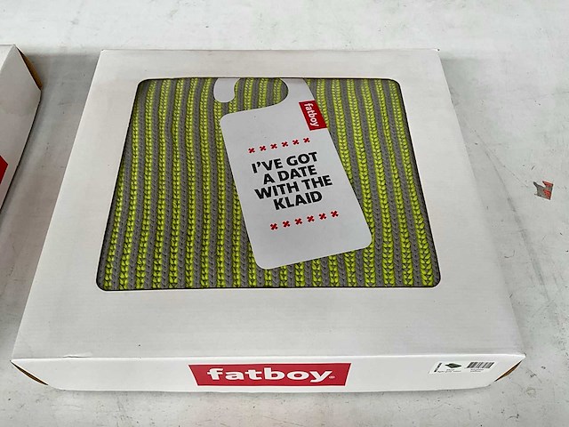 Fatboy klaid light grey neon - afbeelding 1 van  4