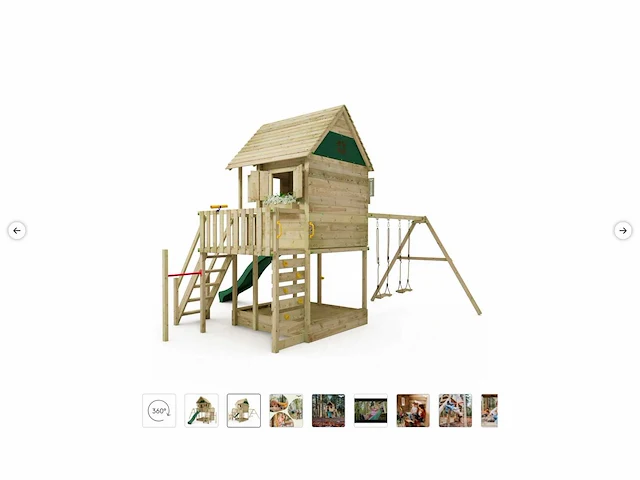 Fatmoose firforest familyhouse xxl speelhuisje - afbeelding 2 van  6