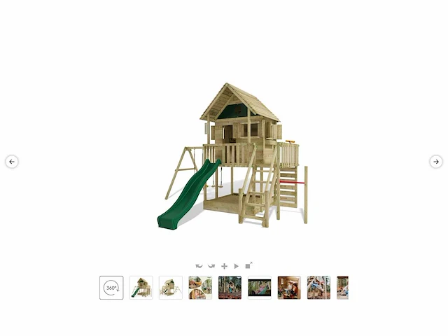 Fatmoose firforest familyhouse xxl speelhuisje - afbeelding 2 van  6
