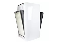 Faton luchtreiniger met ionisatie en hepa filtering - verticaal uitblazend - 950 m³/h- fa950v - afbeelding 2 van  2