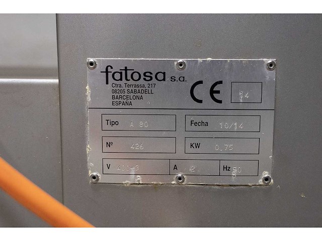 Fatosa - 2014 - a80 - menger a80l - afbeelding 3 van  6
