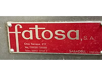 Fatosa - flaker - cutter / mincer vleesverwerking - afbeelding 4 van  4