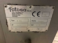 Fatosa a80 mengmachine - afbeelding 4 van  4