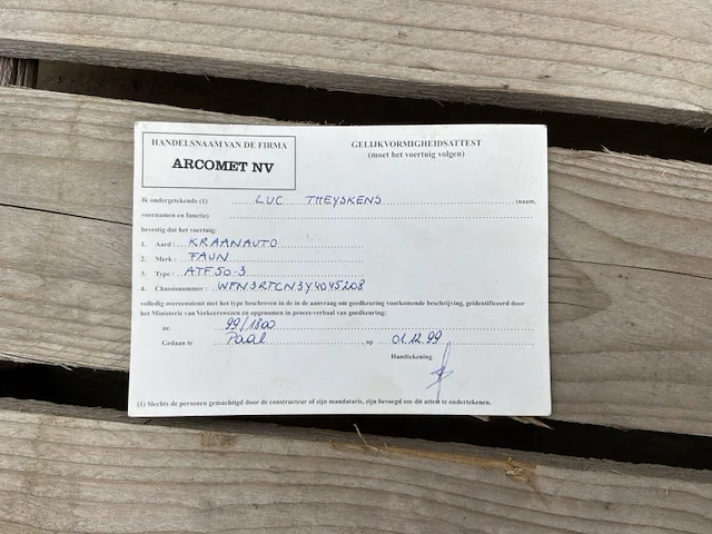 Faun aft 50-3 mobiele telescoopkraan - afbeelding 61 van  67