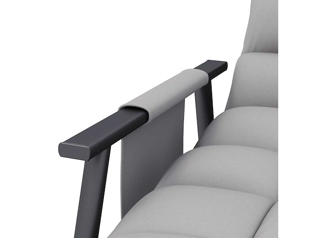 Fauteuil à bascule, dossier et repose-pieds réglables - afbeelding 5 van  9