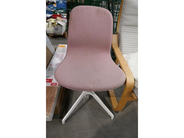 Fauteuil berkenfineer + eetkamerstoel - afbeelding 3 van  4