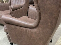 Fauteuil bruin (2 st) - afbeelding 3 van  3