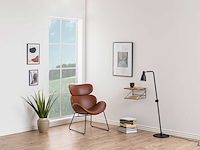 Fauteuil cazari - bruin/zwart - afbeelding 1 van  7