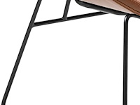 Fauteuil cazari - bruin/zwart - afbeelding 3 van  7