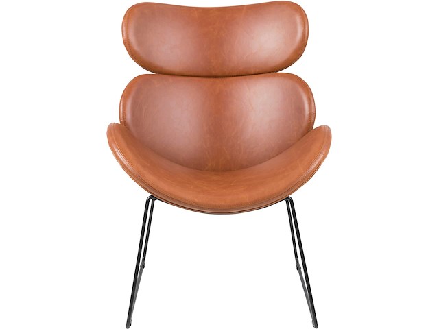 Fauteuil cazari - bruin/zwart - afbeelding 5 van  7