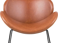 Fauteuil cazari - bruin/zwart - afbeelding 5 van  7