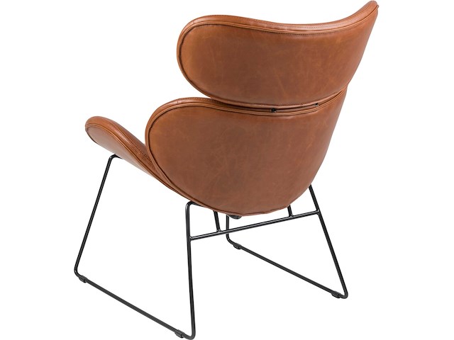 Fauteuil cazari - bruin/zwart - afbeelding 7 van  7