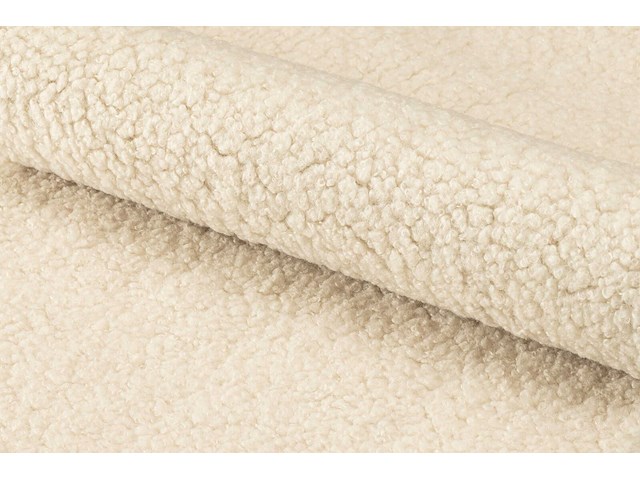 Fauteuil cezar teddystof - crème/zwart - afbeelding 3 van  7