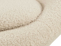 Fauteuil cezar teddystof - crème/zwart - afbeelding 4 van  7