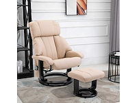 Fauteuil met voetsteun - massage met afstandsbediening - afbeelding 2 van  8