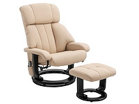 Fauteuil met voetsteun - massage met afstandsbediening - afbeelding 3 van  8