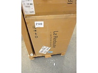 Fauteuil polyester - tissu bleu pétrole - afbeelding 7 van  7