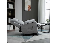 Fauteuil releveur électrique, fauteuil relax électrique avec repose-pied - afbeelding 10 van  10