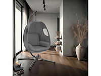 Fauteuil suspendu - gris anthracite - afbeelding 6 van  7