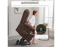 Fauteuil tv avec fonction releveur fauteuil relax électrique avec fonction chaise longue - afbeelding 8 van  11