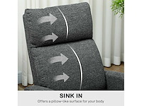 Fauteuilstoel, relaxstoel met verstelbare beensteun - afbeelding 5 van  8