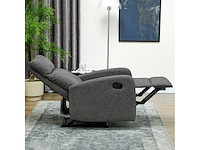 Fauteuilstoel, relaxstoel met verstelbare beensteun - afbeelding 6 van  8