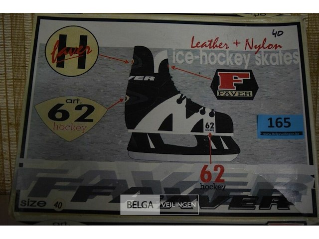 Faver art. 62 hockey ijshockeyschaatsen mt 40 - afbeelding 2 van  3