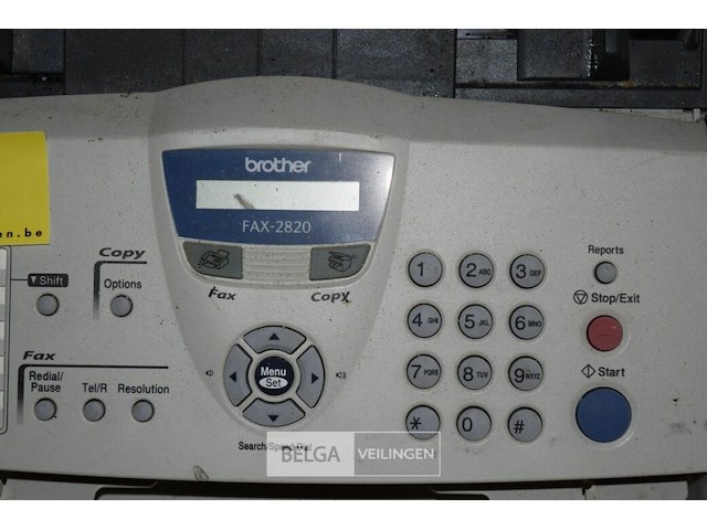Fax toestel brothers 2820 - afbeelding 2 van  3