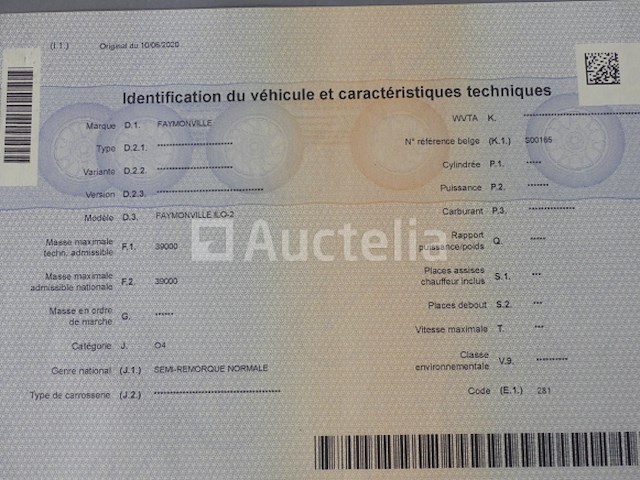 Faymonville ilo -2 3-assige trekker met lades - afbeelding 7 van  37