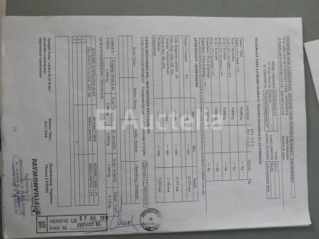 Faymonville ilo -2 3-assige trekker met lades - afbeelding 14 van  37