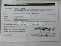 Faymonville ilo -2 3-assige trekker met lades - afbeelding 16 van  37