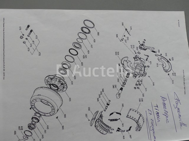Faymonville ilo -2 3-assige trekker met lades - afbeelding 18 van  37