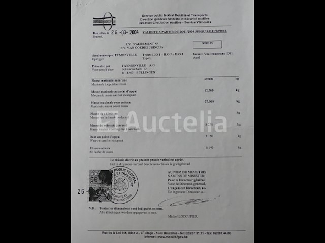 Faymonville ilo -2 3-assige trekker met lades - afbeelding 19 van  37