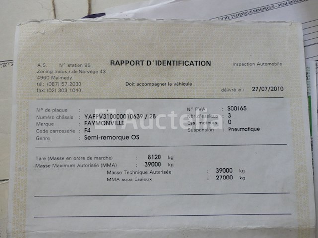 Faymonville ilo -2 3-assige trekker met lades - afbeelding 25 van  37