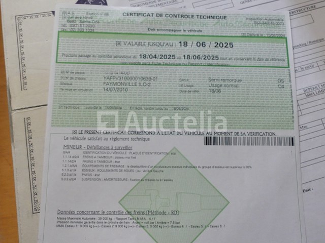 Faymonville ilo -2 3-assige trekker met lades - afbeelding 31 van  37