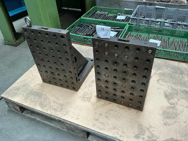 F.b.s. hoek opspantafel (2x) - afbeelding 1 van  5