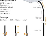Fecida bureau groeilamp - afbeelding 4 van  5