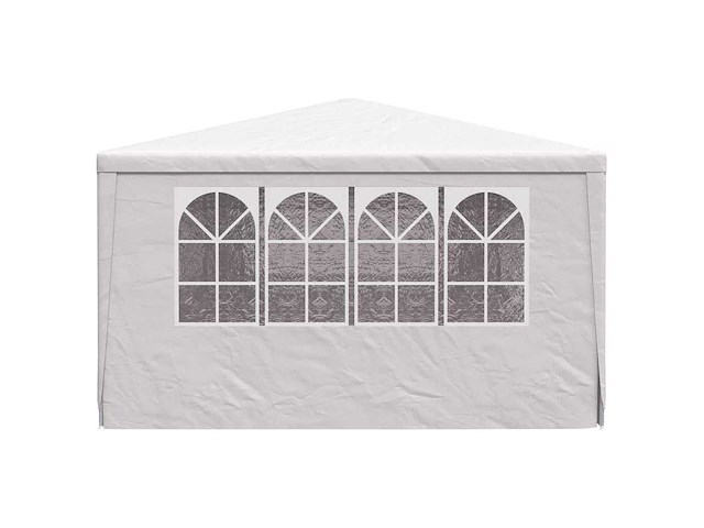 Feesttent met zijwanden 4x9 m wit 90 g/m² - afbeelding 6 van  11