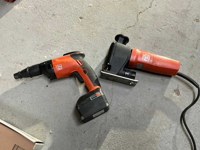 Fein decoupeerzaag aste638 + schroefmachine ascs4.8 - afbeelding 1 van  9