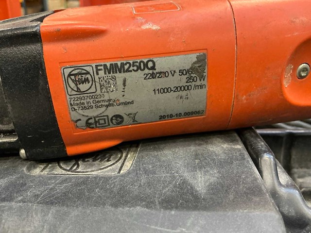 Fein fmm250q multitool (2x) - afbeelding 5 van  11