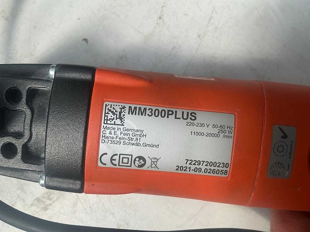 Fein multi master 300 plus multitool - afbeelding 5 van  6