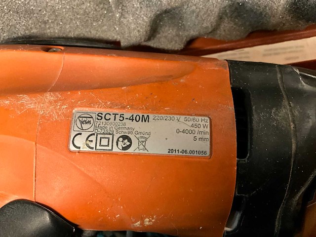 Fein sct5-40m droogbouwschroefmachine - afbeelding 4 van  6