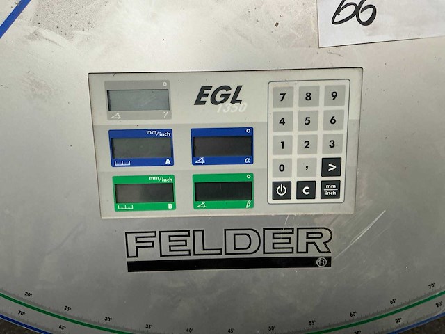 Felder egl 1350 elektronische dubbele verstekgeleider - afbeelding 2 van  3