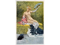 Félicien rops - canicule - offsetreproductie - afbeelding 2 van  7